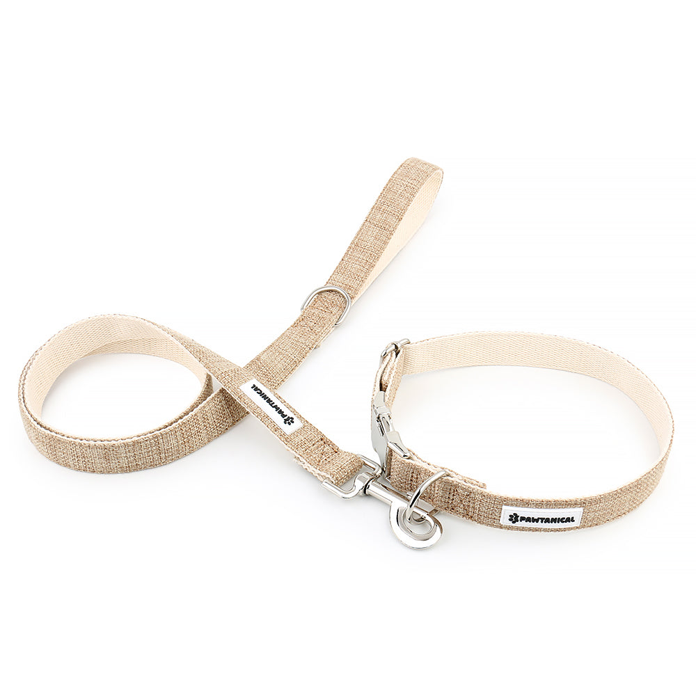 Hemp Dog Collar & Leash Combo